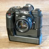 Minolta 9000 AF with Program Back Super 90, Motor Drive MD-90 and Battery Pack BP-90M